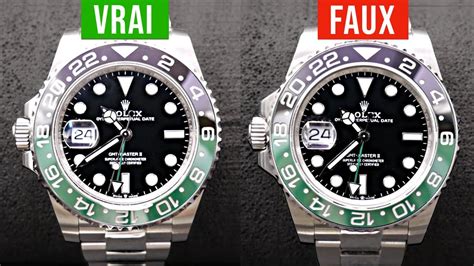 comment reconnaitre une fausse rolex gmt master 2|Comment reconnaître une vraie Rolex e.